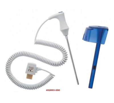 #02893-000/02893-100 Welch Allyn SureTemp Plus ORAL Probe & Well w/ 4 ft or /9ft. Cord